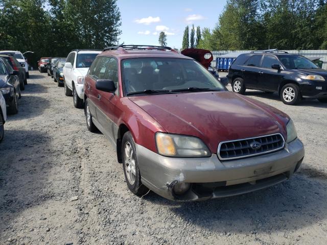 Clean Title Cars for sale at auction: 2003 Subaru Legacy Outback