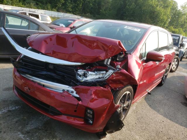 2022 HONDA ODYSSEY EL 5FNRL6H94NB003822