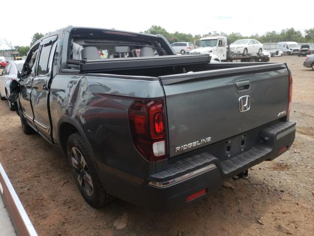 2017 HONDA RIDGELINE 5FPYK3F54HB010021