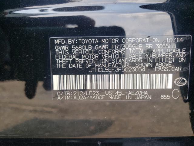 2015 LEXUS LS 460 JTHCL5EF3F5023054
