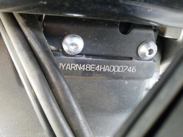 2017 YAMAHA FZ10 JYARN48E4HA000746