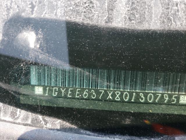 2008 Cadillac Srx VIN: 1GYEE637X80130795 Lot: 52799074