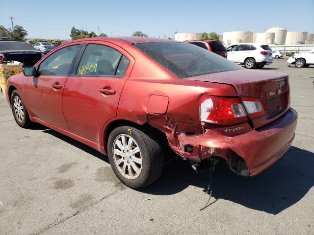 2012 MITSUBISHI GALANT FE 4A32B2FF5CE018881