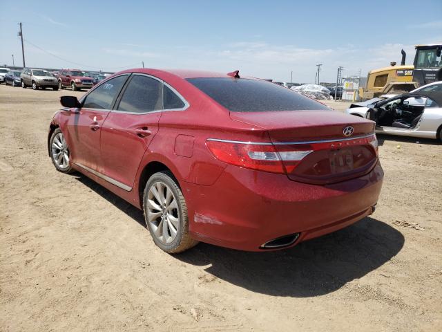 2013 HYUNDAI AZERA KMHFG4JG5DA249608
