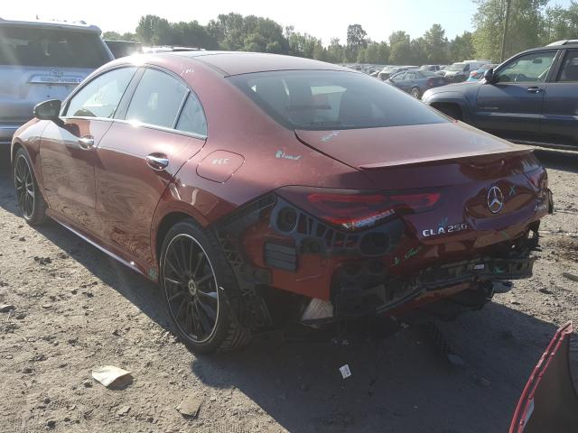 2021 MERCEDES-BENZ CLA250 W1K5J4HB0MN200102
