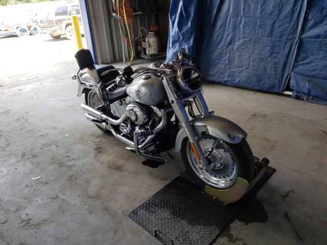 Salvage cars for sale from Copart Ellwood City, PA: 2014 Harley-Davidson Flstf Fatb