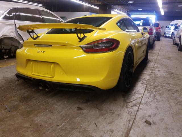 2016 PORSCHE CAYMAN GT4 WP0AC2A83GK197837