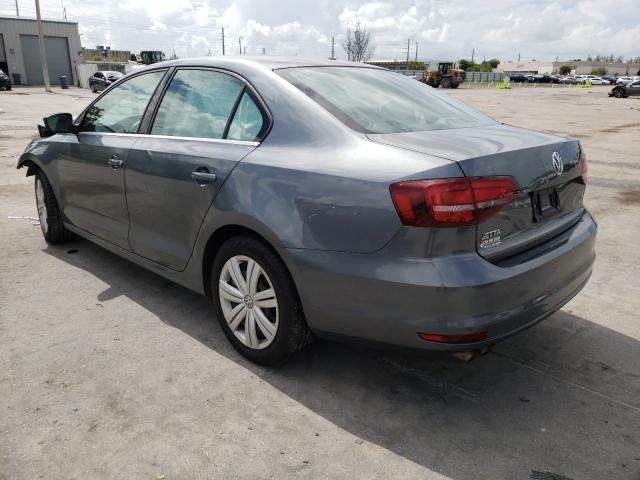  VOLKSWAGEN JETTA 2017 Серый