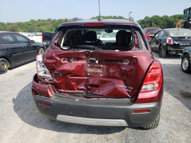 2016 CHEVROLET TRAX LTZ 3GNCJRSB8GL254329