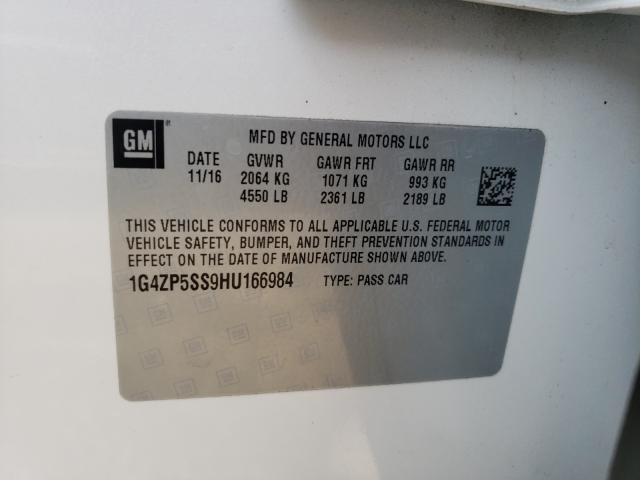 2017 BUICK LACROSSE E 1G4ZP5SS9HU166984