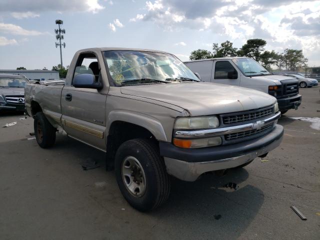 Salvage trucks for sale at Brookhaven, NY auction: 2002 Chevrolet Silverado