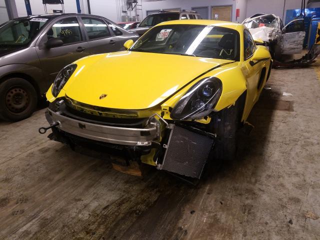 2016 PORSCHE CAYMAN GT4 WP0AC2A83GK197837