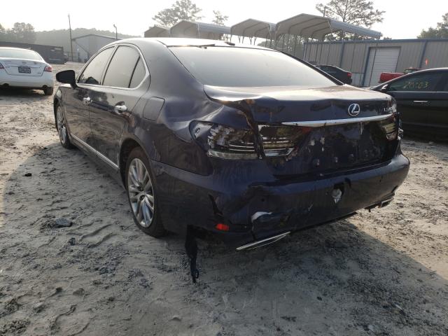 2013 LEXUS LS 460 JTHCL5EF7D5016556