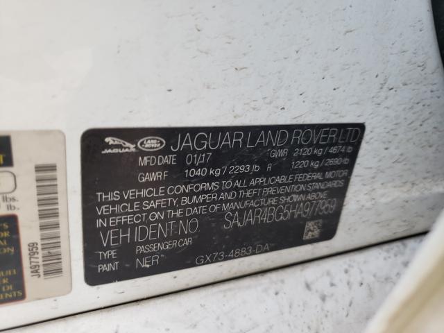 2017 JAGUAR XE SAJAR4BG5HA977959