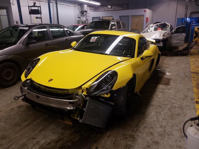 2016 PORSCHE CAYMAN GT4 WP0AC2A83GK197837