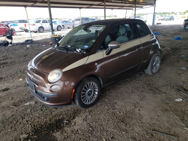 2012 FIAT 500 LOUNGE 3C3CFFCR3CT118306