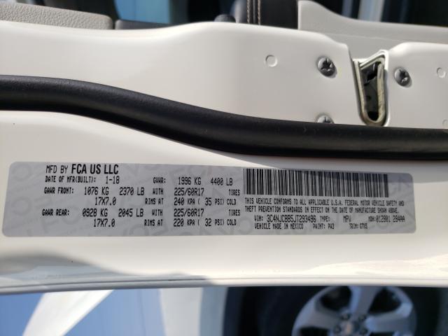 3C4NJCBB5JT293496 Jeep Compass Latitude