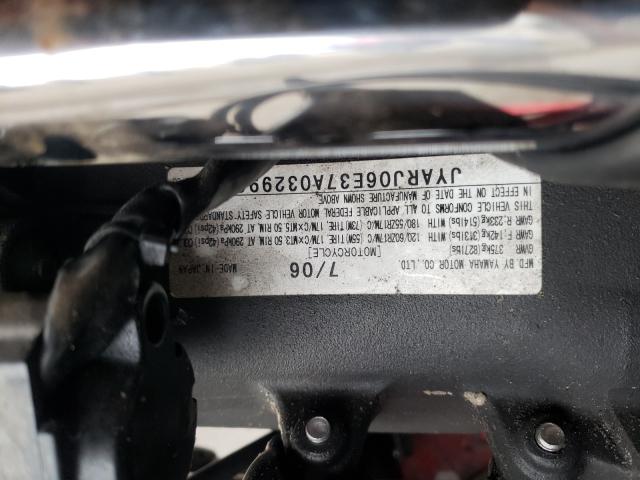 2007 YAMAHA YZFR6 S JYARJ06E37A032996