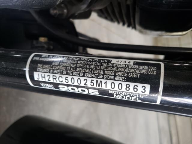 2005 HONDA VT750 C JH2RC50025M100863