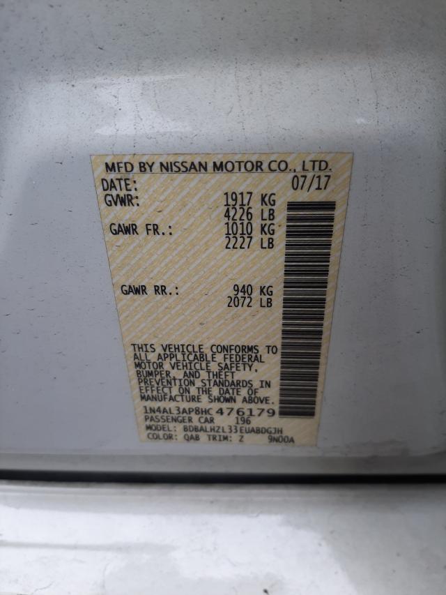2017 NISSAN 180SX 1N4AL3AP8HC476179