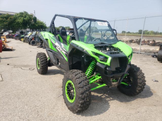 Salvage cars for sale from Copart Moraine, OH: 2020 Kawasaki KRF 1000 A