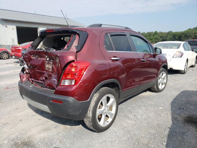 2016 CHEVROLET TRAX LTZ 3GNCJRSB8GL254329