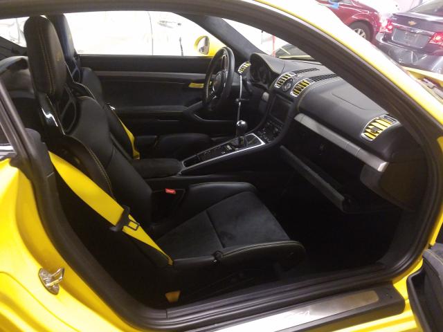 2016 PORSCHE CAYMAN GT4 WP0AC2A83GK197837