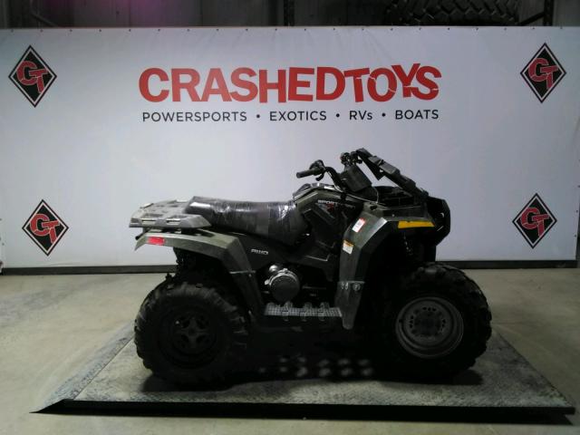 Salvage Motorcycles Powersports 09 Polaris Sportsman 400 H O For Sale At Crashedtoys Ia Davenport On Thu Aug 26 21