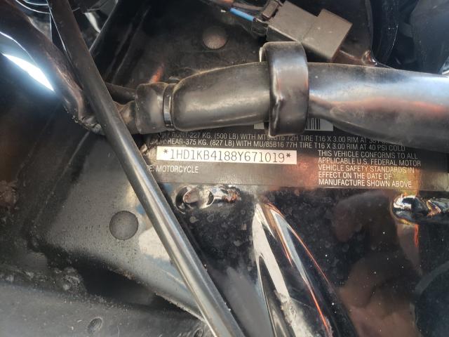 2008 HARLEY-DAVIDSON FLHX 1HD1KB4188Y671019