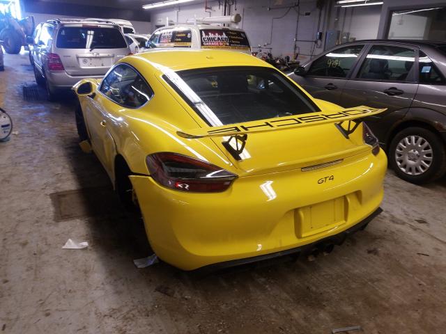 2016 PORSCHE CAYMAN GT4 WP0AC2A83GK197837