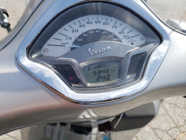2016 VESPA GTS 300 SU ZAPM459L4G5200763