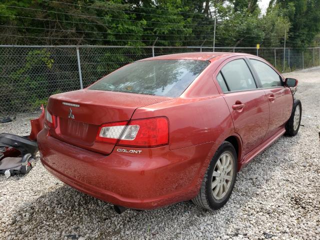 2010 MITSUBISHI GALANT FE 4A32B2FFXAE011793