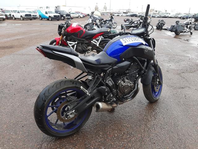 2020 YAMAHA MT07 JYARM27E8LA005708