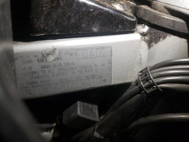 2007 BMW F650 GS WB10185A87ZL44112