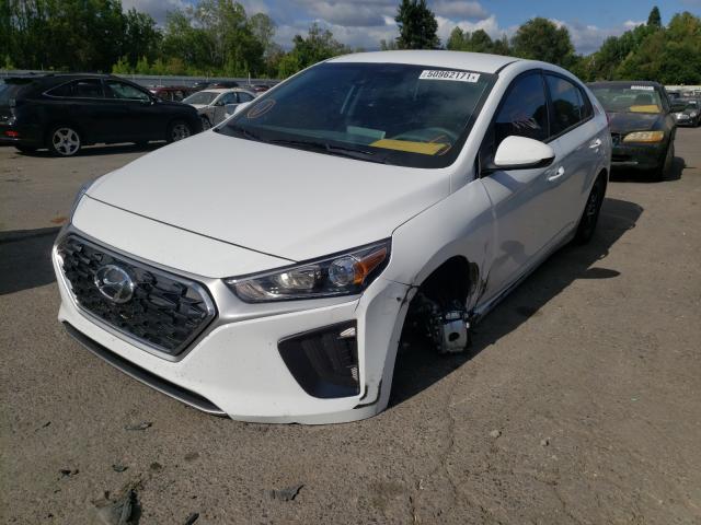 2021 HYUNDAI IONIQ BLUE KMHC65LC2MU252700