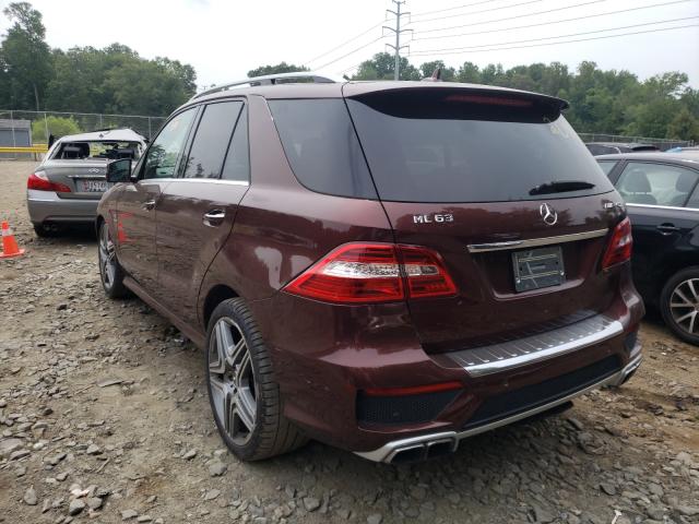 2014 MERCEDES-BENZ ML 63 AMG 4JGDA7EB2EA294452