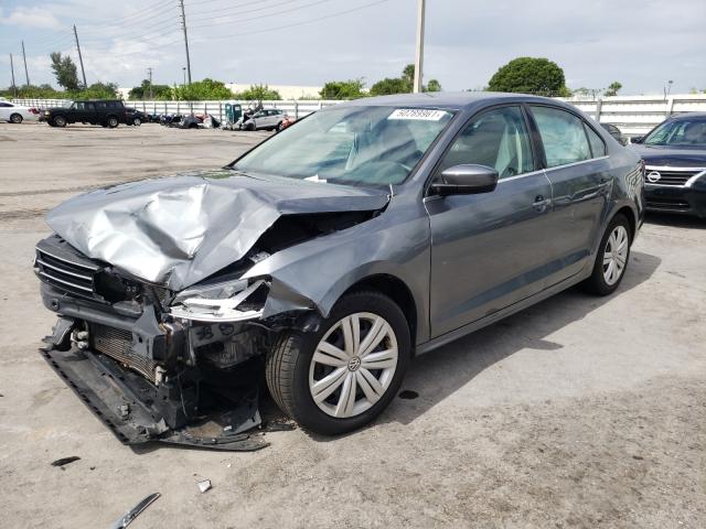  VOLKSWAGEN JETTA 2017 Серый