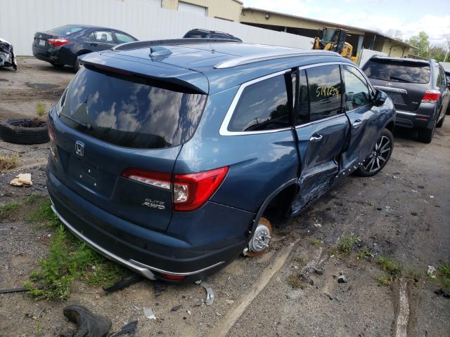 2021 HONDA PILOT ELIT 5FNYF6H05MB015321
