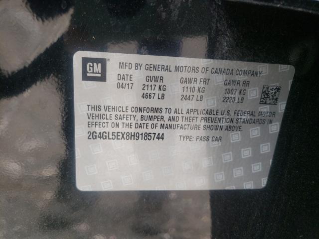 2017 BUICK REGAL SPOR 2G4GL5EX8H9185744