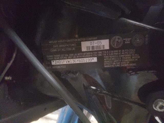 2006 HARLEY-DAVIDSON FLHTI 1HD1FVW136Y605199