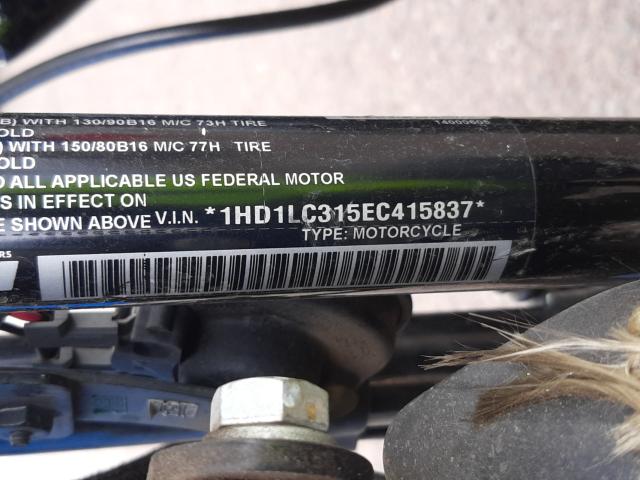 2014 HARLEY-DAVIDSON XL1200 FOR 1HD1LC315EC415837