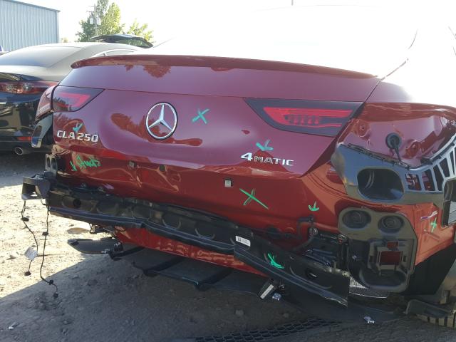 2021 MERCEDES-BENZ CLA250 W1K5J4HB0MN200102