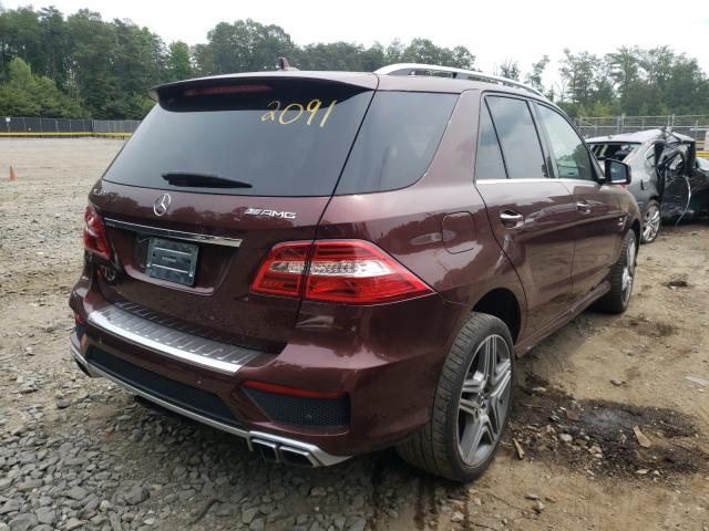 2014 MERCEDES-BENZ ML 63 AMG 4JGDA7EB2EA294452