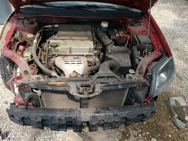 2010 MITSUBISHI GALANT FE 4A32B2FFXAE011793
