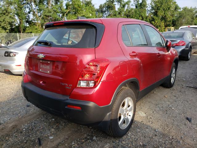 2015 CHEVROLET TRAX 1LS KL7CJPSB8FB262814