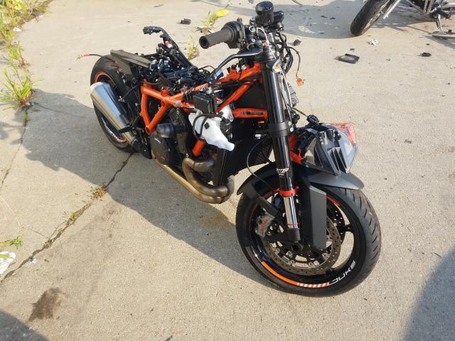 Salvage cars for sale from Copart Woodhaven, MI: 2020 KTM 1290 Super