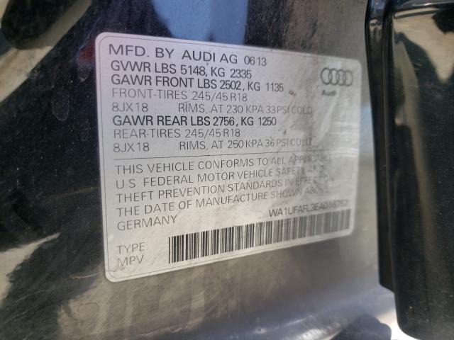 2014 AUDI A4 ALLROAD WA1UFAFL3EA016762