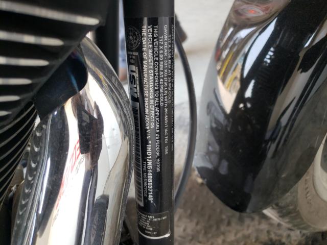 2011 HARLEY-DAVIDSON FLSTFB 1HD1JN514BB037140