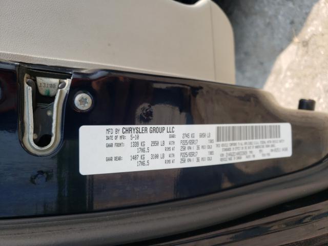 2010 VOLKSWAGEN ROUTAN SE 2V4RW3D14AR333020