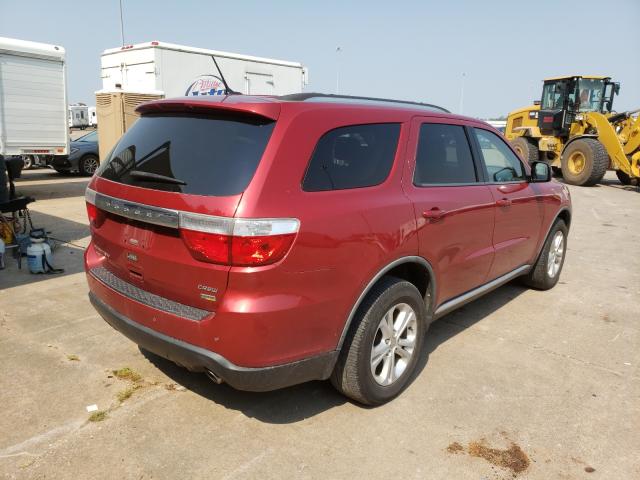 Dodge Durango 2 красный матовый